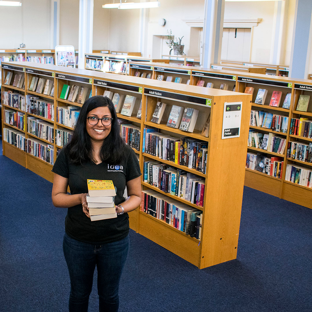 staff at Cubitt Town library