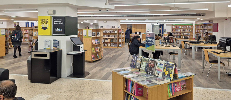 idea store canary wharf interior