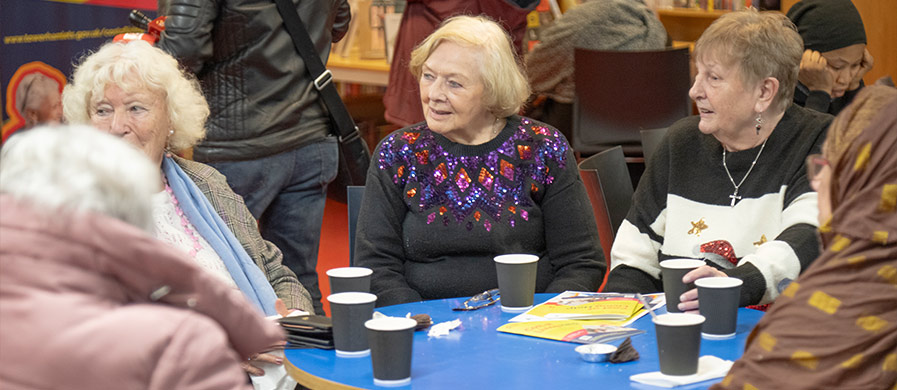 people at the warm hubs